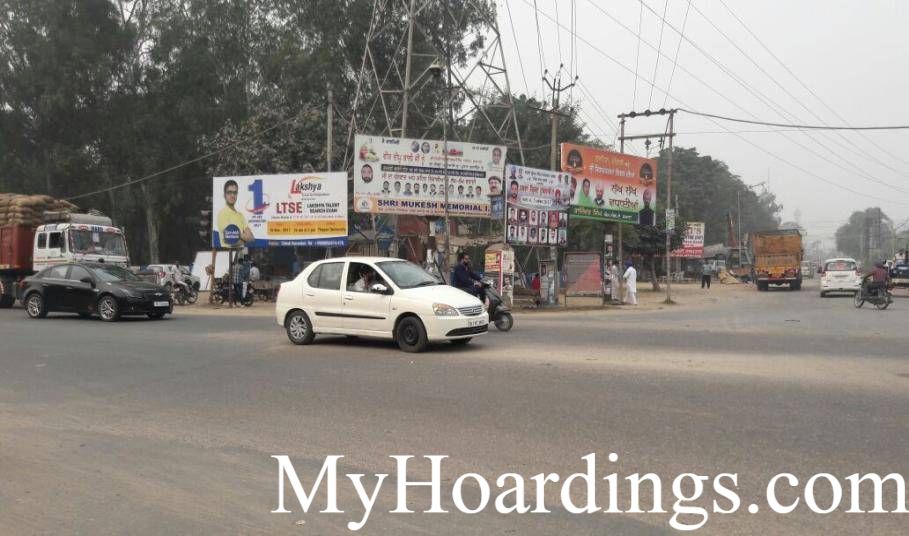 How to Book Unipole in Samana, Best outdoor advertising company Dardi Chowk in Samana
